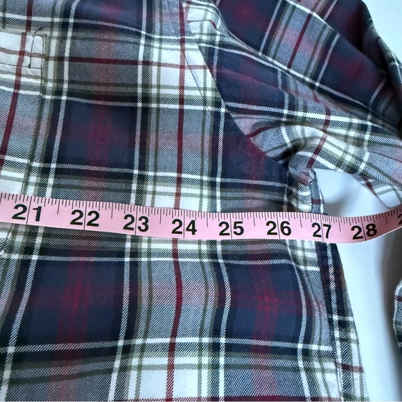 Viyella Patrick James Men’s Plaid Flannel Long Sleeve Shirt Wool Blend XXL - Picture 5 of 7